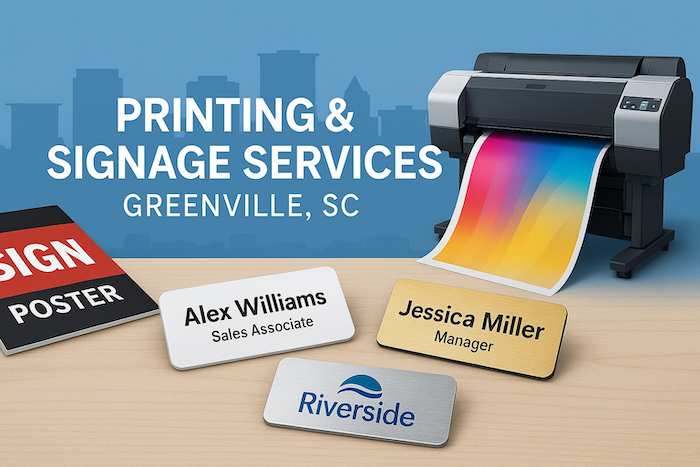 Complete Professional Name Badges - Signs and Printing Services in Greenville SC
