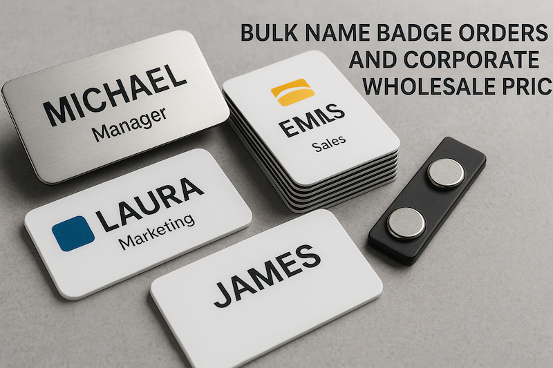 Ultimate Guide to Bulk Name Badge Orders and Corporate Wholesale Pricing