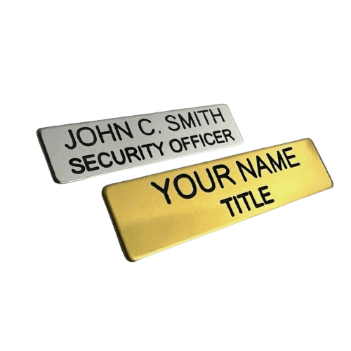 Metal Name Tags